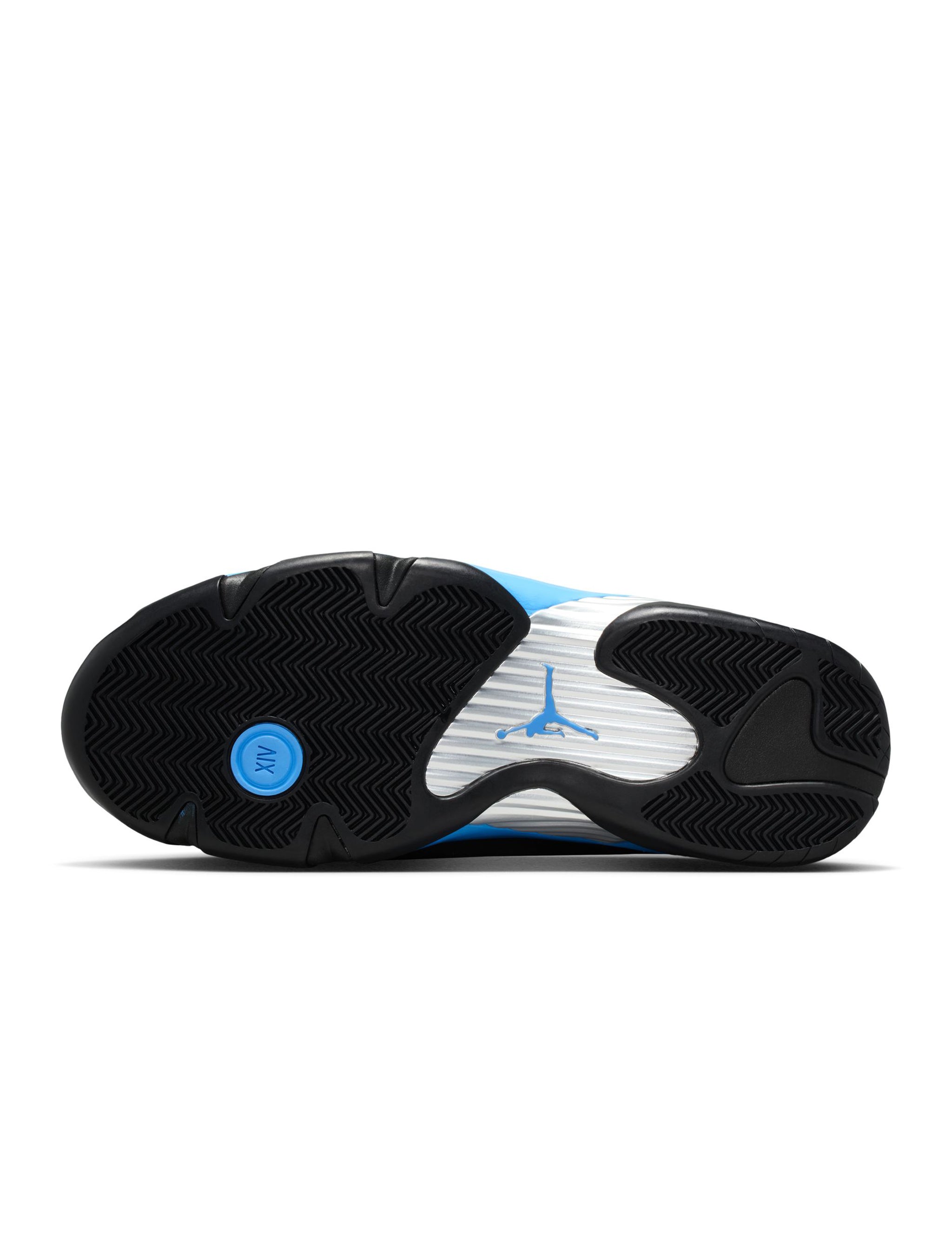 Air Jordan Mens 14 Retro - Black/University Blue by Denim Exchange