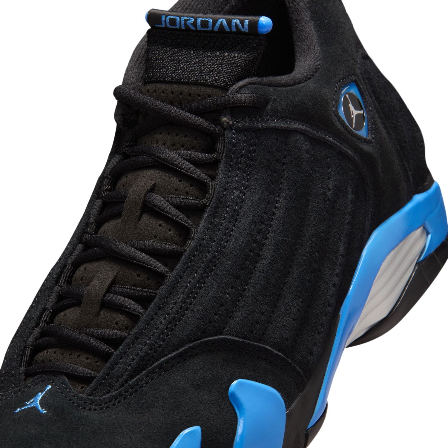 Air Jordan Mens 14 Retro - Black/University Blue by Denim Exchange