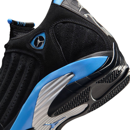 Air Jordan Mens 14 Retro - Black/University Blue by Denim Exchange