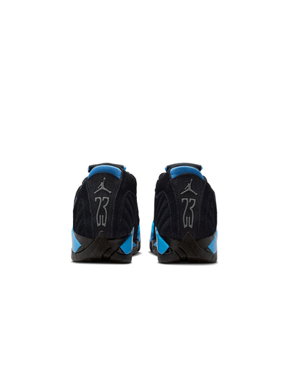 Air Jordan Big Kids 14 Retro - Black/University Blue by Denim Exchange