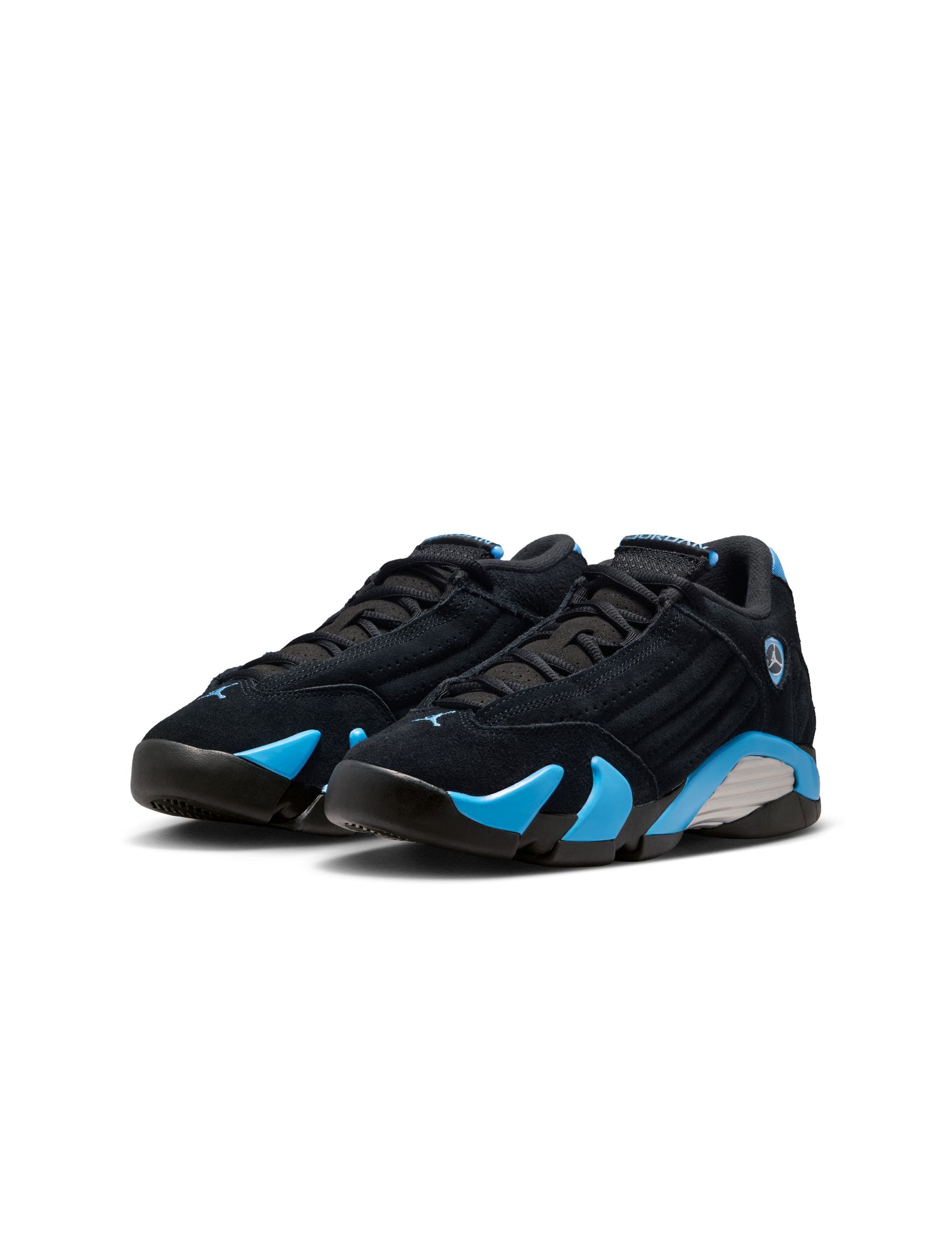 Air Jordan Big Kids 14 Retro - Black/University Blue by Denim Exchange