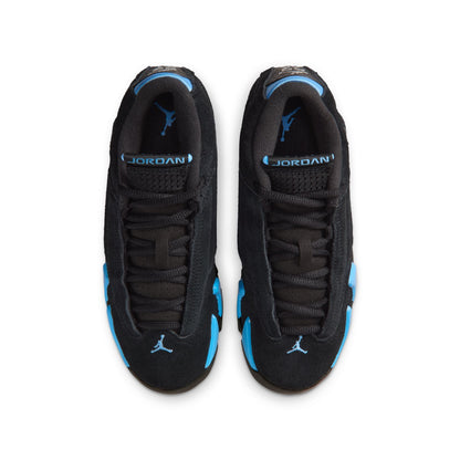 Air Jordan Big Kids 14 Retro - Black/University Blue by Denim Exchange