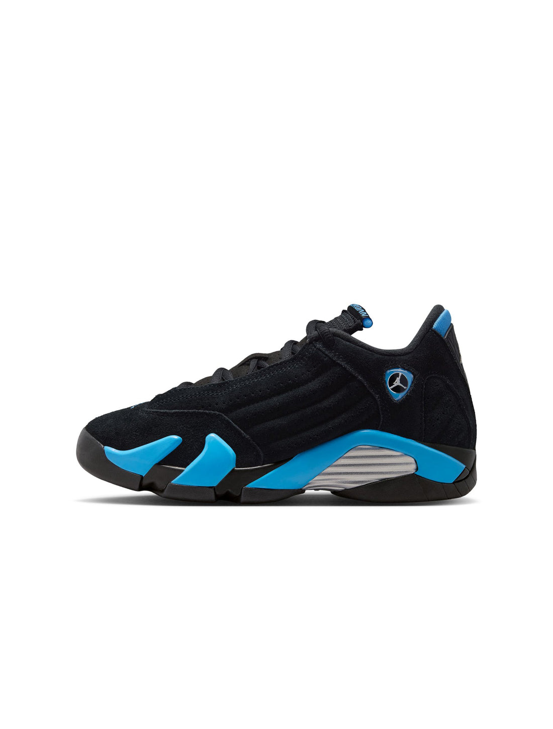 Air Jordan Big Kids 14 Retro - Black/University Blue by Denim Exchange