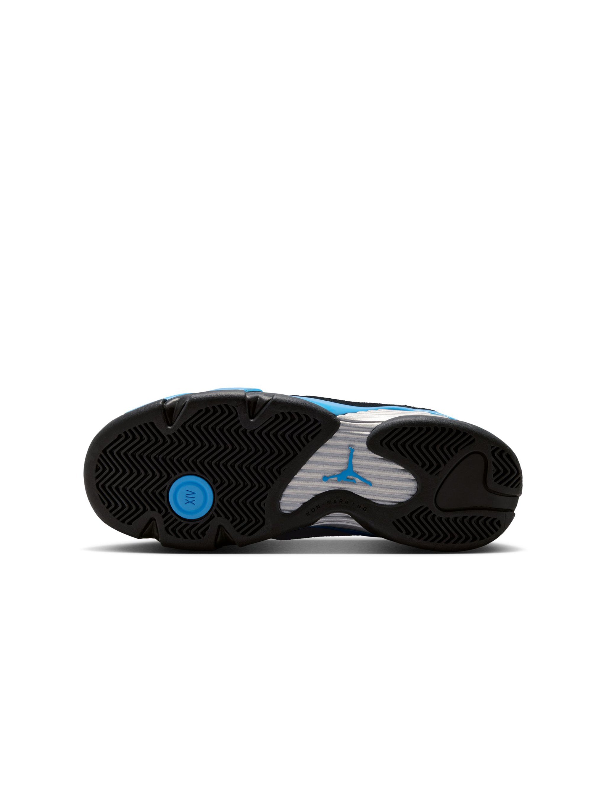 Air Jordan Big Kids 14 Retro - Black/University Blue by Denim Exchange