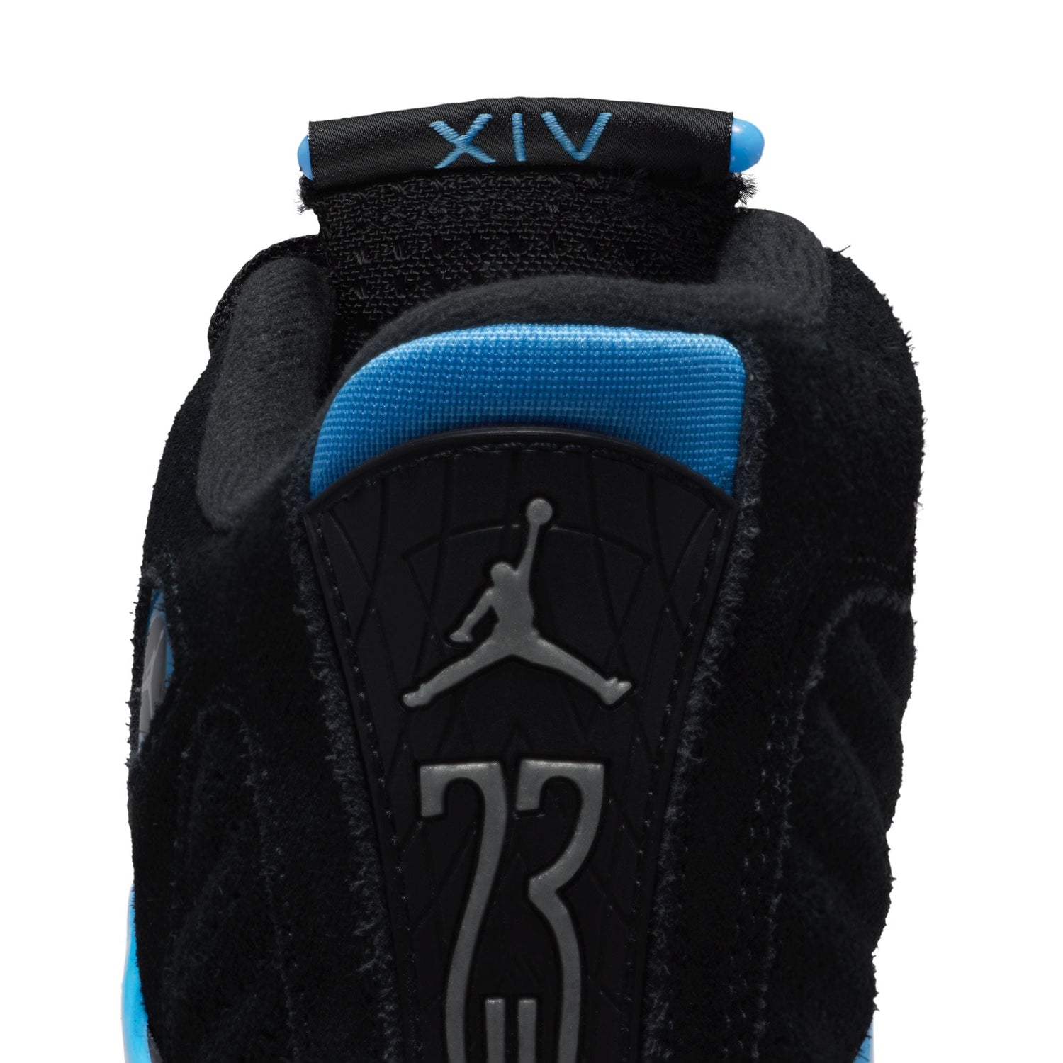 Air Jordan Big Kids 14 Retro - Black/University Blue by Denim Exchange