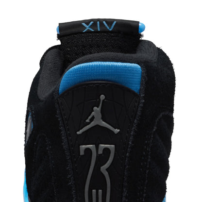 Air Jordan Big Kids 14 Retro - Black/University Blue by Denim Exchange