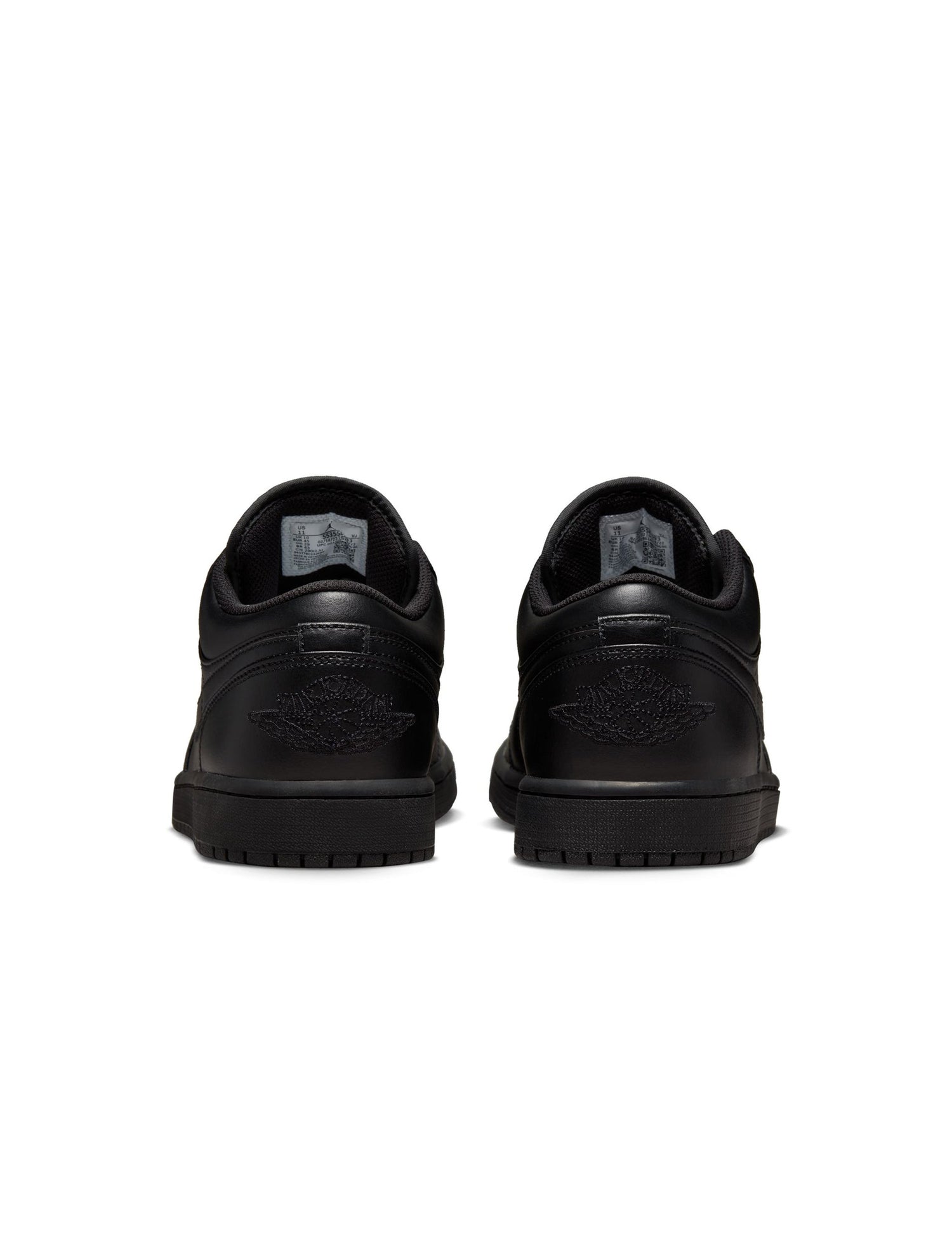 Air Jordan Mens 1 Low - Triple Black by Denim Exchange