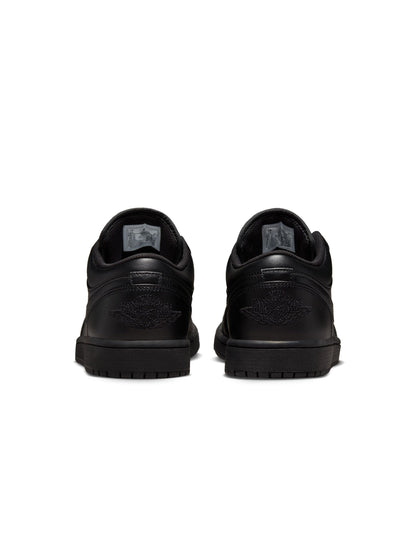 Air Jordan Mens 1 Low - Triple Black by Denim Exchange