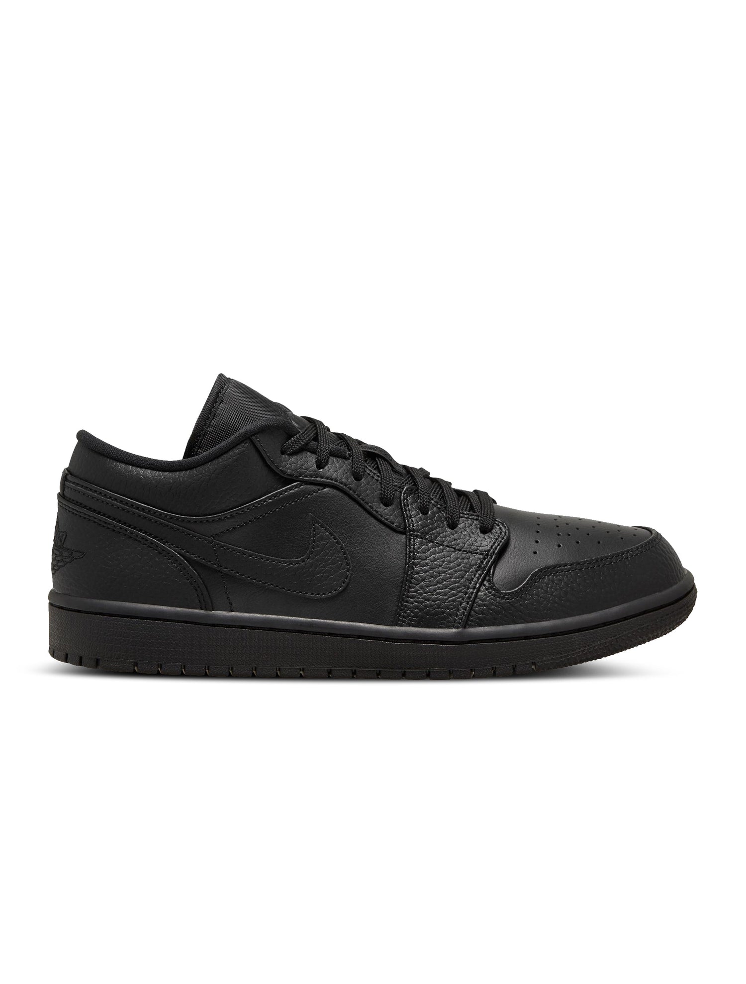 Air Jordan Mens 1 Low - Triple Black by Denim Exchange