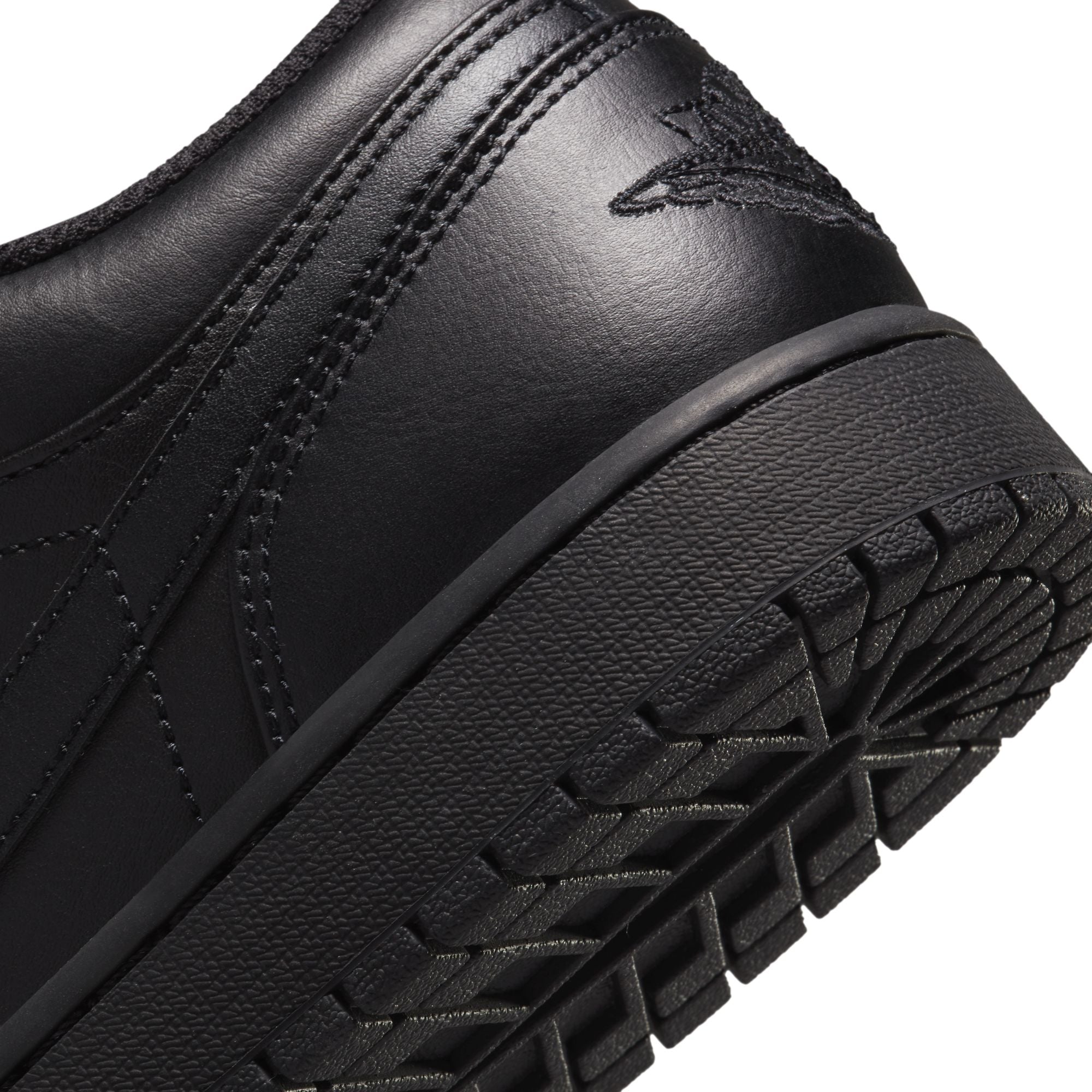 Air Jordan Mens 1 Low - Triple Black by Denim Exchange