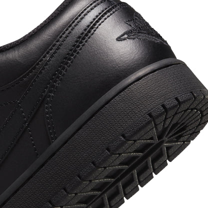 Air Jordan Mens 1 Low - Triple Black by Denim Exchange