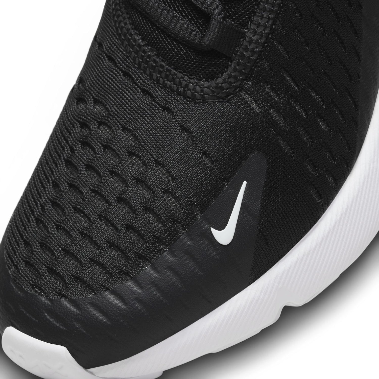 Nike Air Max 270 Big Kids Black/White-Anthracite by Denim Exchange