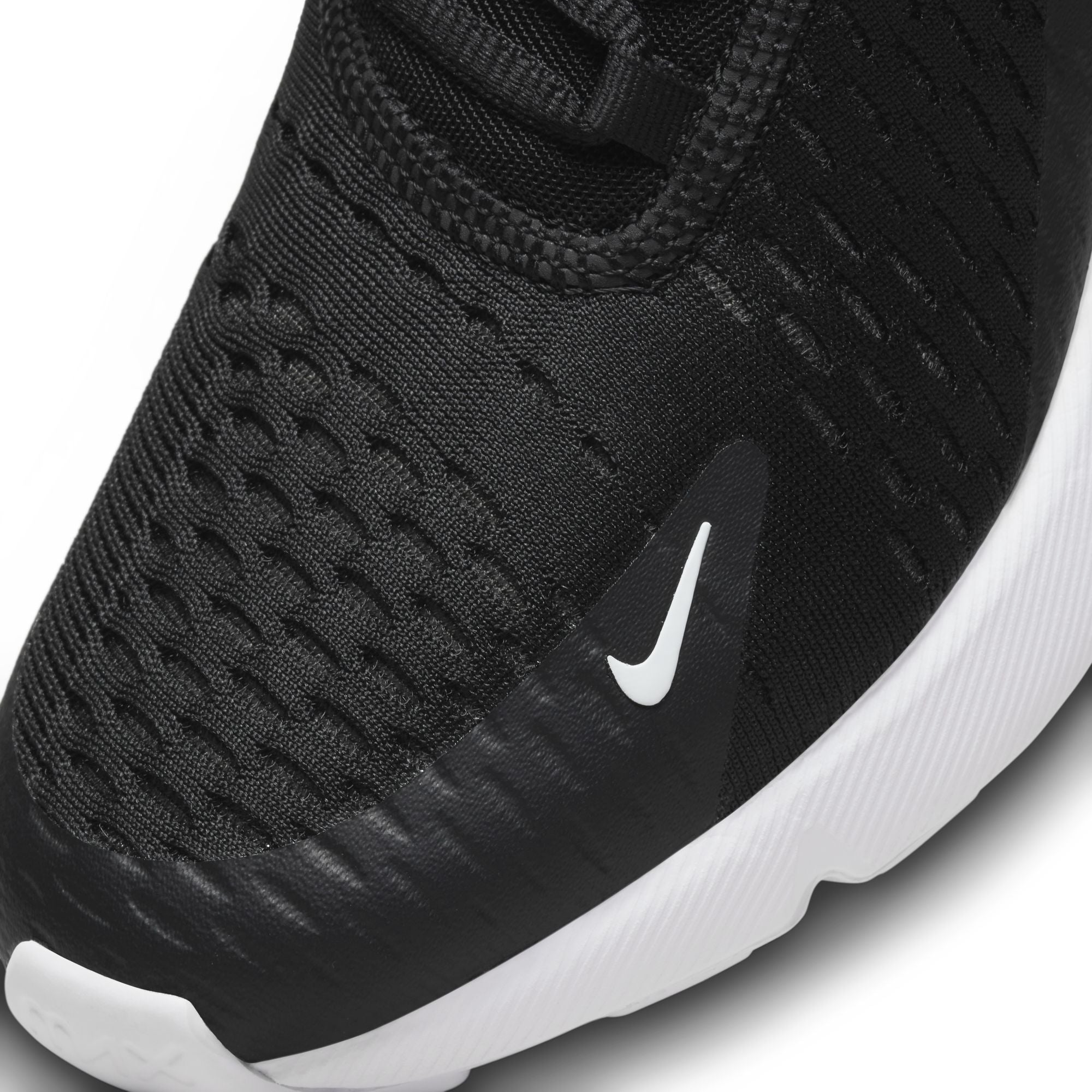 Nike Air Max 270 Big Kids Black/White-Anthracite by Denim Exchange