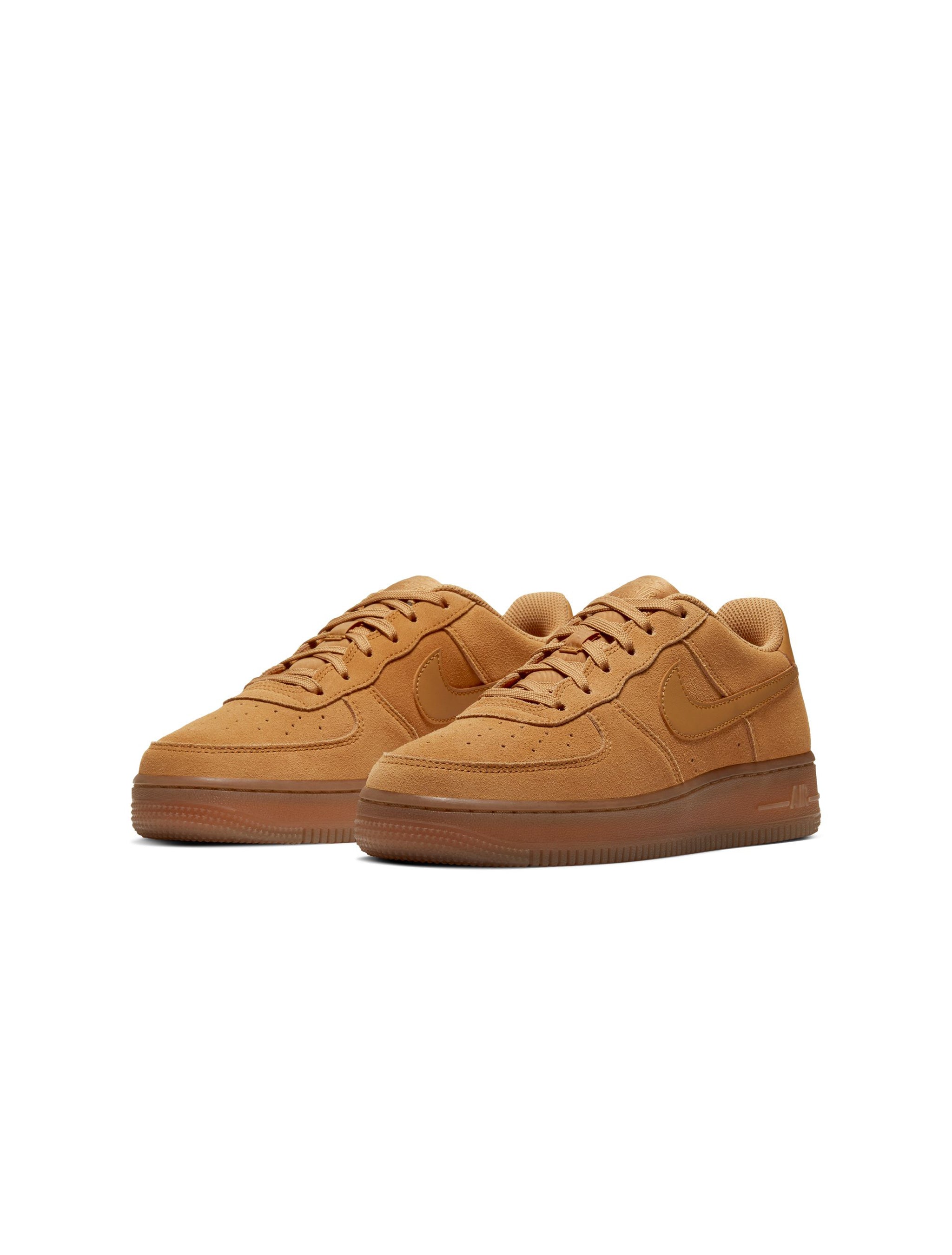 Nike Big Kids Air Force 1 LV8 3 - Wheat by Denim Exchange
