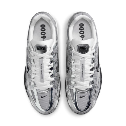 Nike Mens P-6000 - Metallic Silver by Denim Exchange
