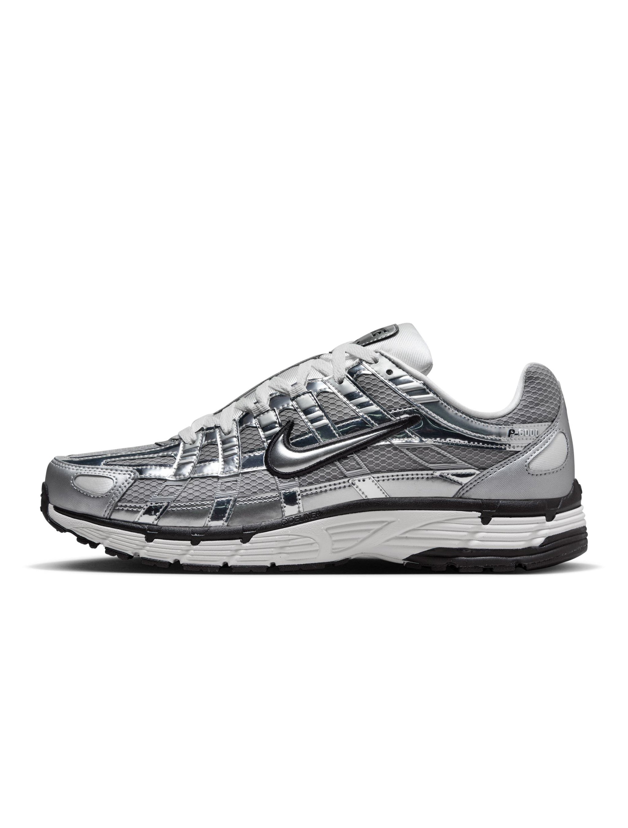 Nike Mens P-6000 - Metallic Silver by Denim Exchange