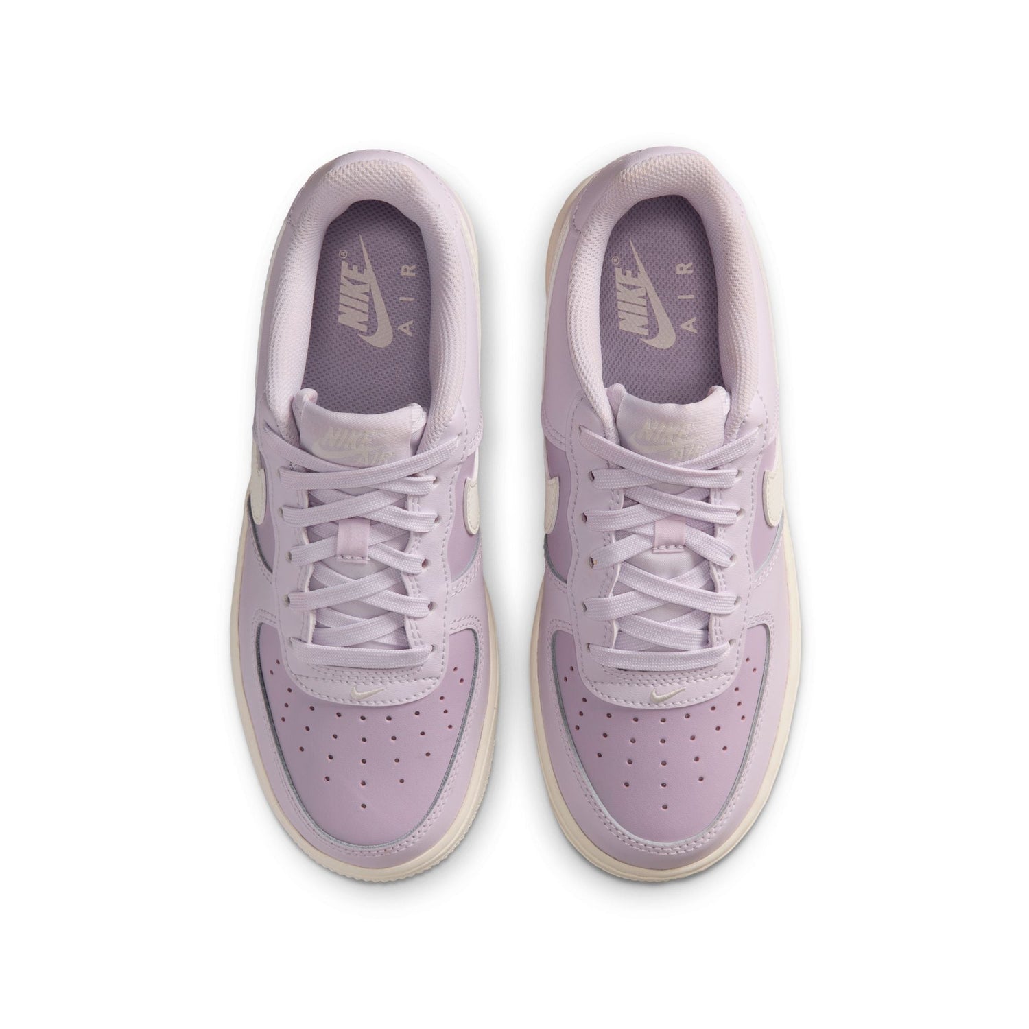 Nike Big Kids Air Force 1 - Light Violet by Denim Exchange