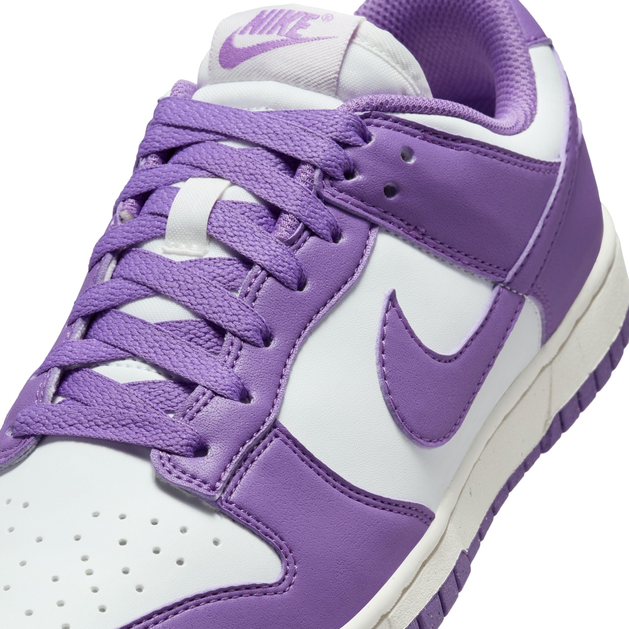 Nike Womens Dunk Low - White/Black Raspberry by Denim Exchange