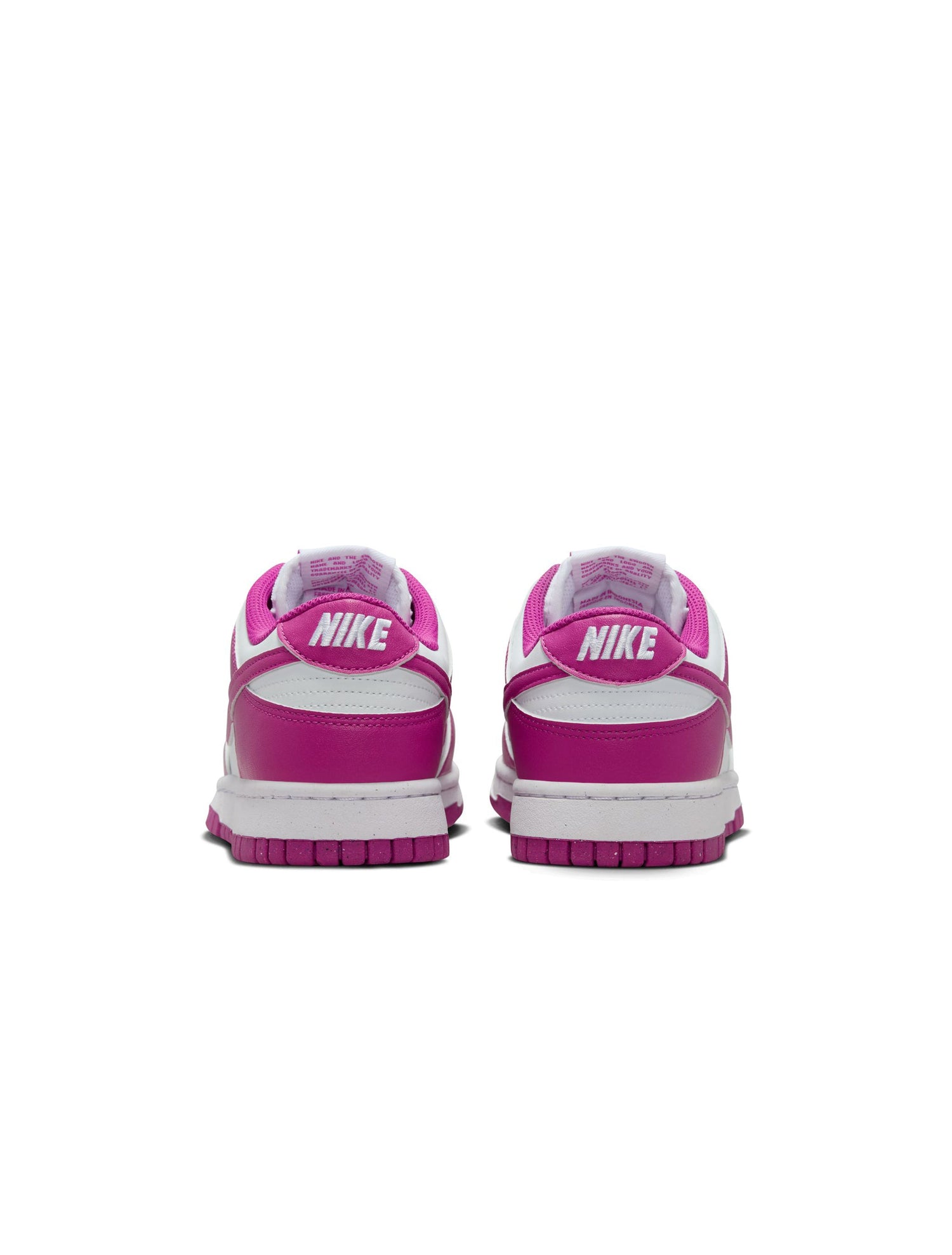 Nike Women’s Dunk Low - White/Hot Fuchsia by Denim Exchange