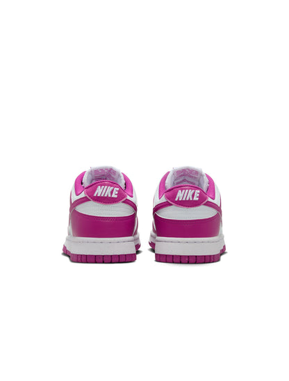 Nike Women’s Dunk Low - White/Hot Fuchsia by Denim Exchange