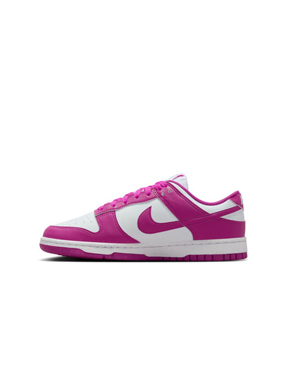 Nike Women’s Dunk Low - White/Hot Fuchsia by Denim Exchange