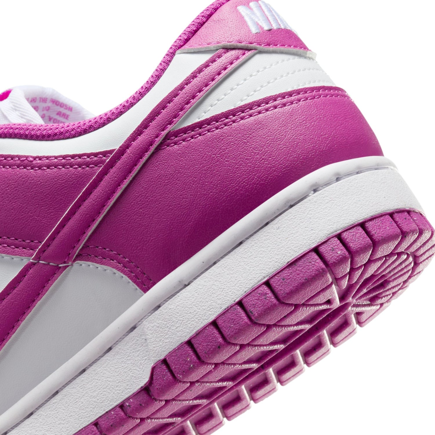 Nike Women’s Dunk Low - White/Hot Fuchsia by Denim Exchange