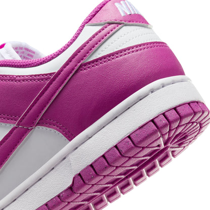 Nike Women’s Dunk Low - White/Hot Fuchsia by Denim Exchange