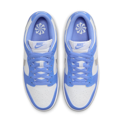 Nike Womens Dunk Low - Royal Pulse/Metallic Silver by Denim Exchange