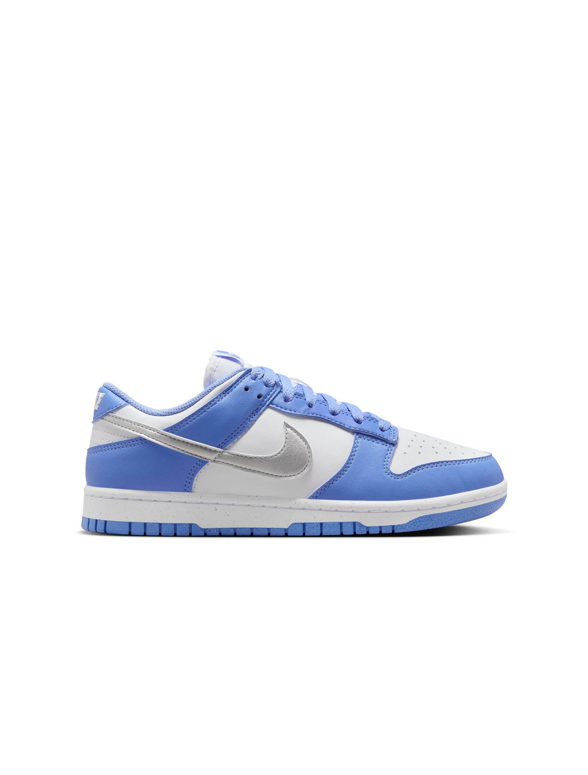 Nike Womens Dunk Low - Royal Pulse/Metallic Silver by Denim Exchange