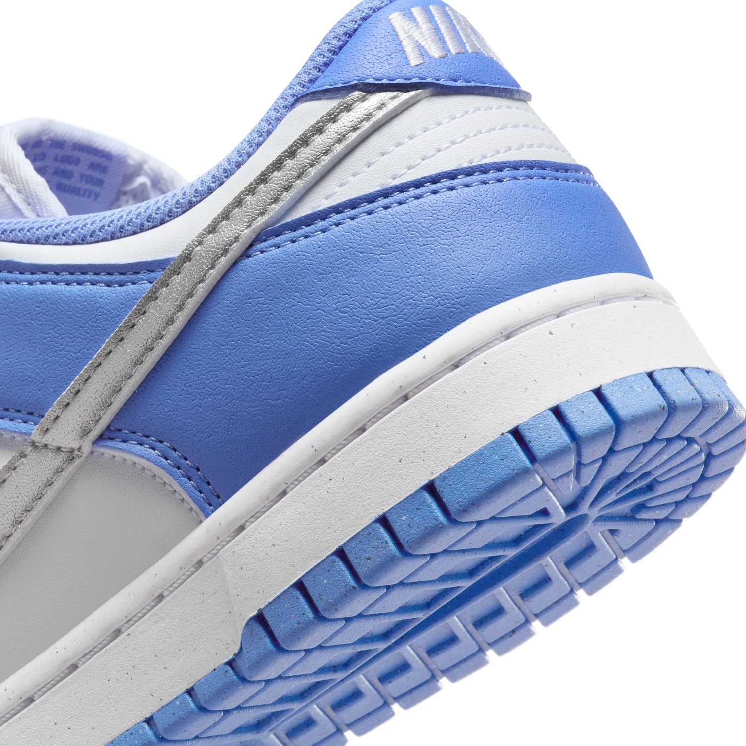 Nike Womens Dunk Low - Royal Pulse/Metallic Silver by Denim Exchange