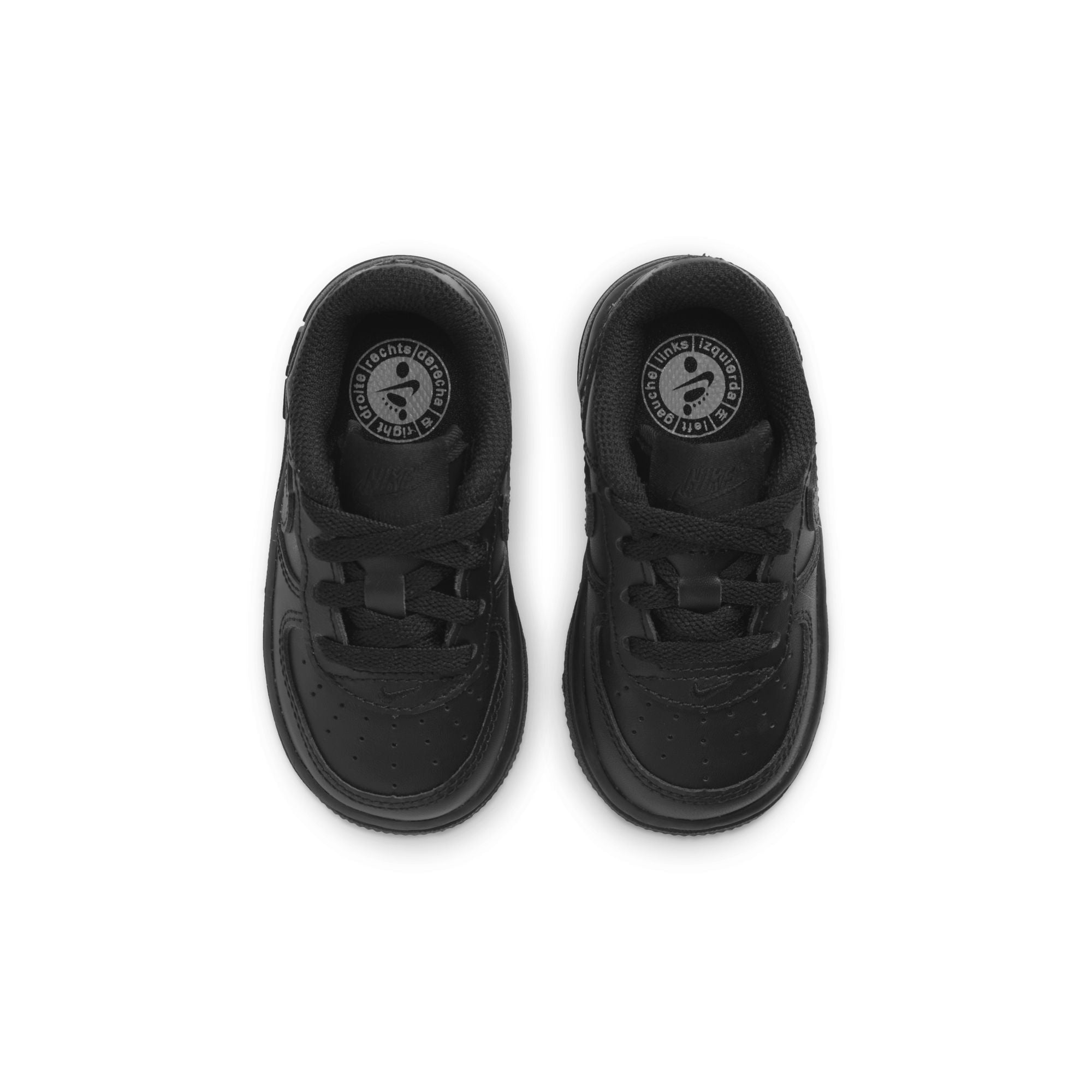Nike Air Force 1 Le (TD) Black/ Black by Denim Exchange