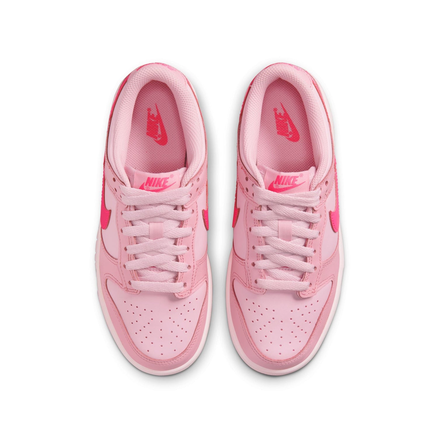 Nike Big Kids Dunk Low - Soft Pink by Denim Exchange