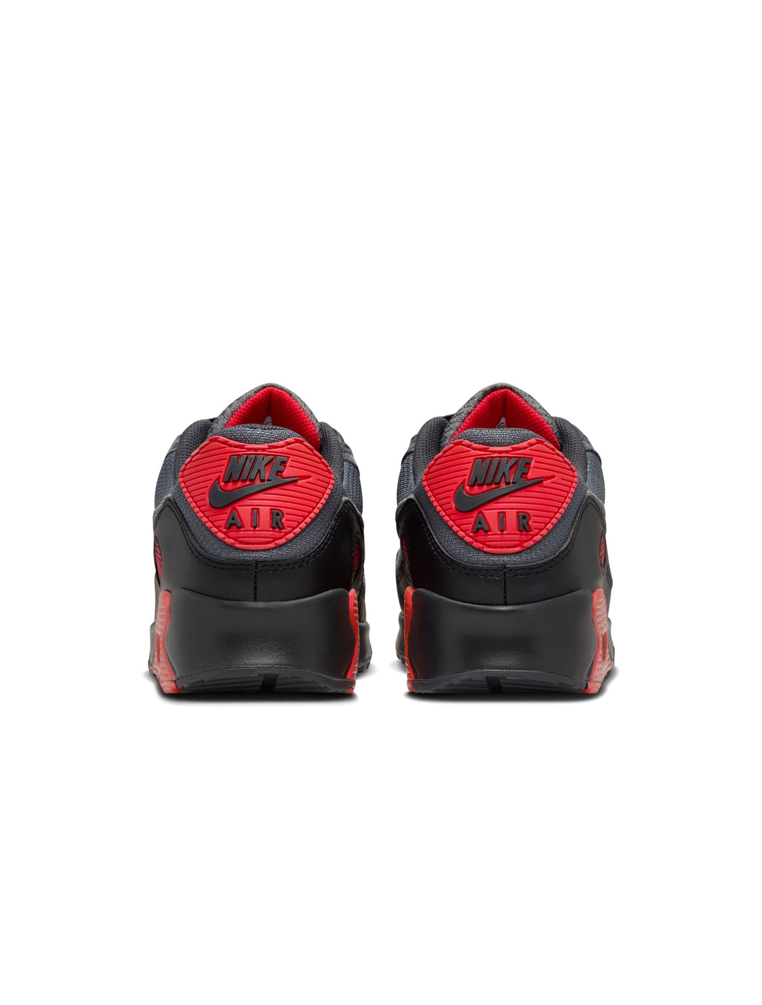 Nike Mens Air Max 90 - Grey/Red by Denim Exchange