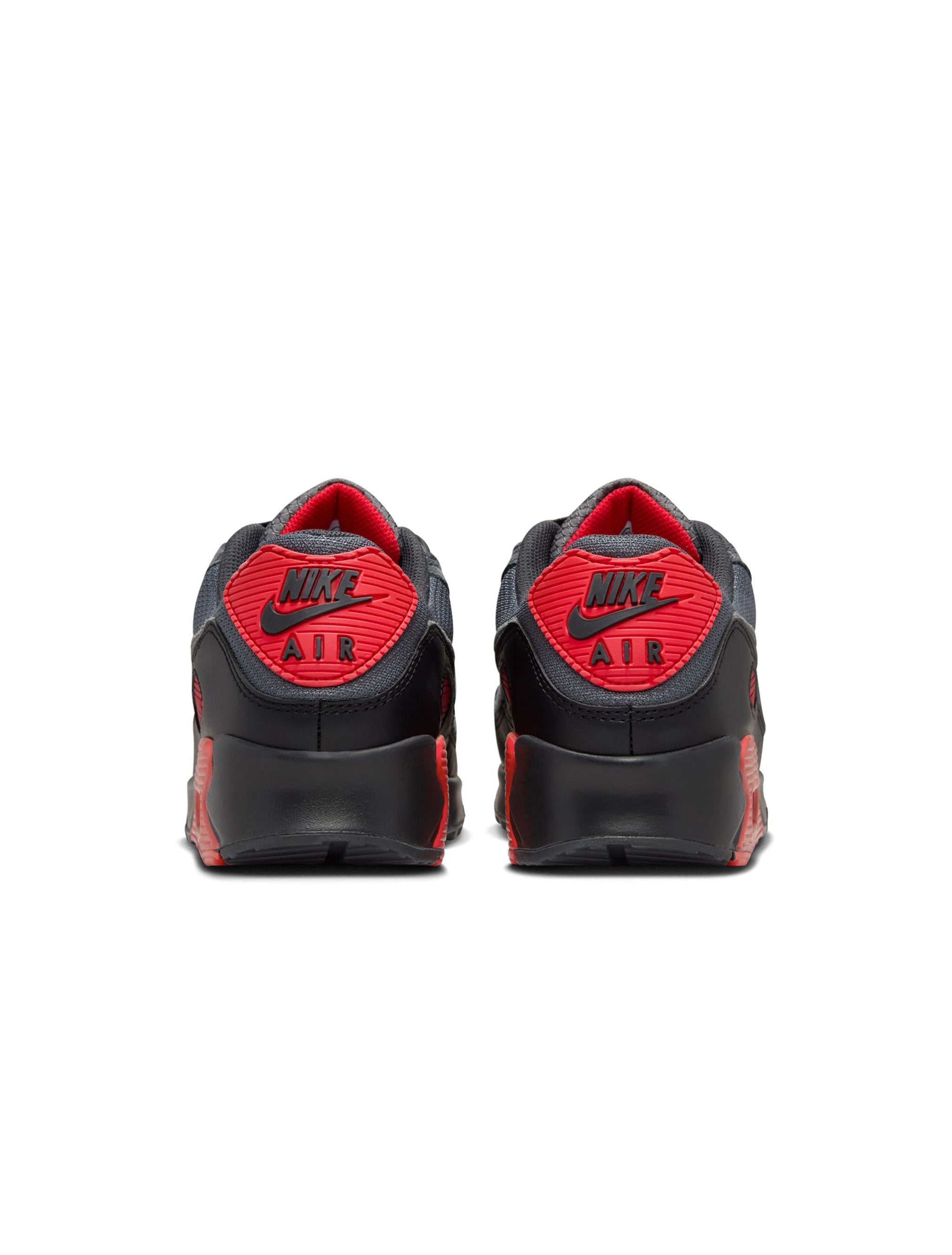 Nike Mens Air Max 90 - Grey/Red by Denim Exchange