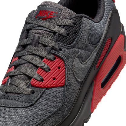 Nike Mens Air Max 90 - Grey/Red by Denim Exchange