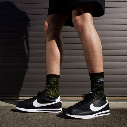 Nike Mens Cortez - Black/White by Denim Exchange