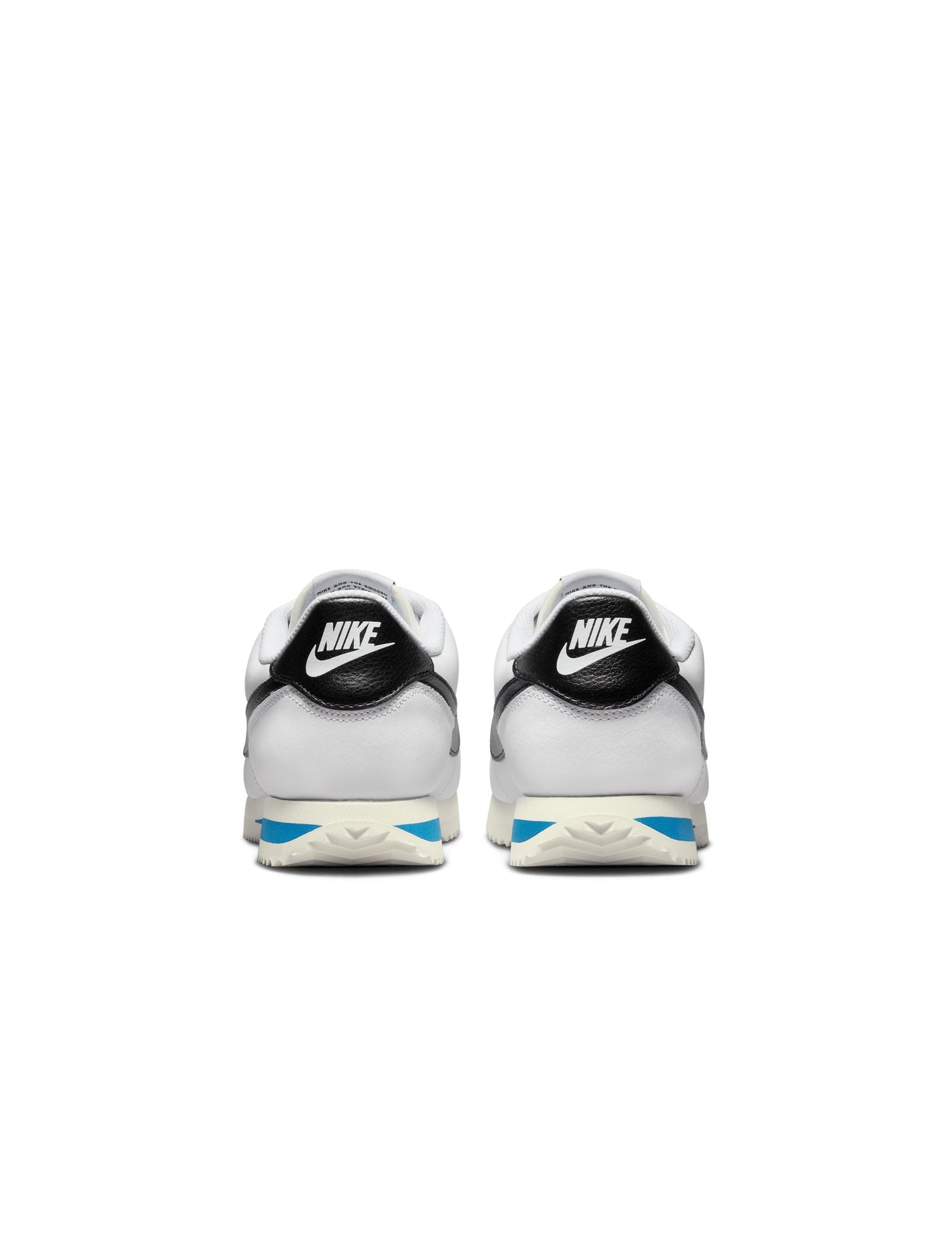 Nike Womens Cortez Leather - White/Black by Denim Exchange