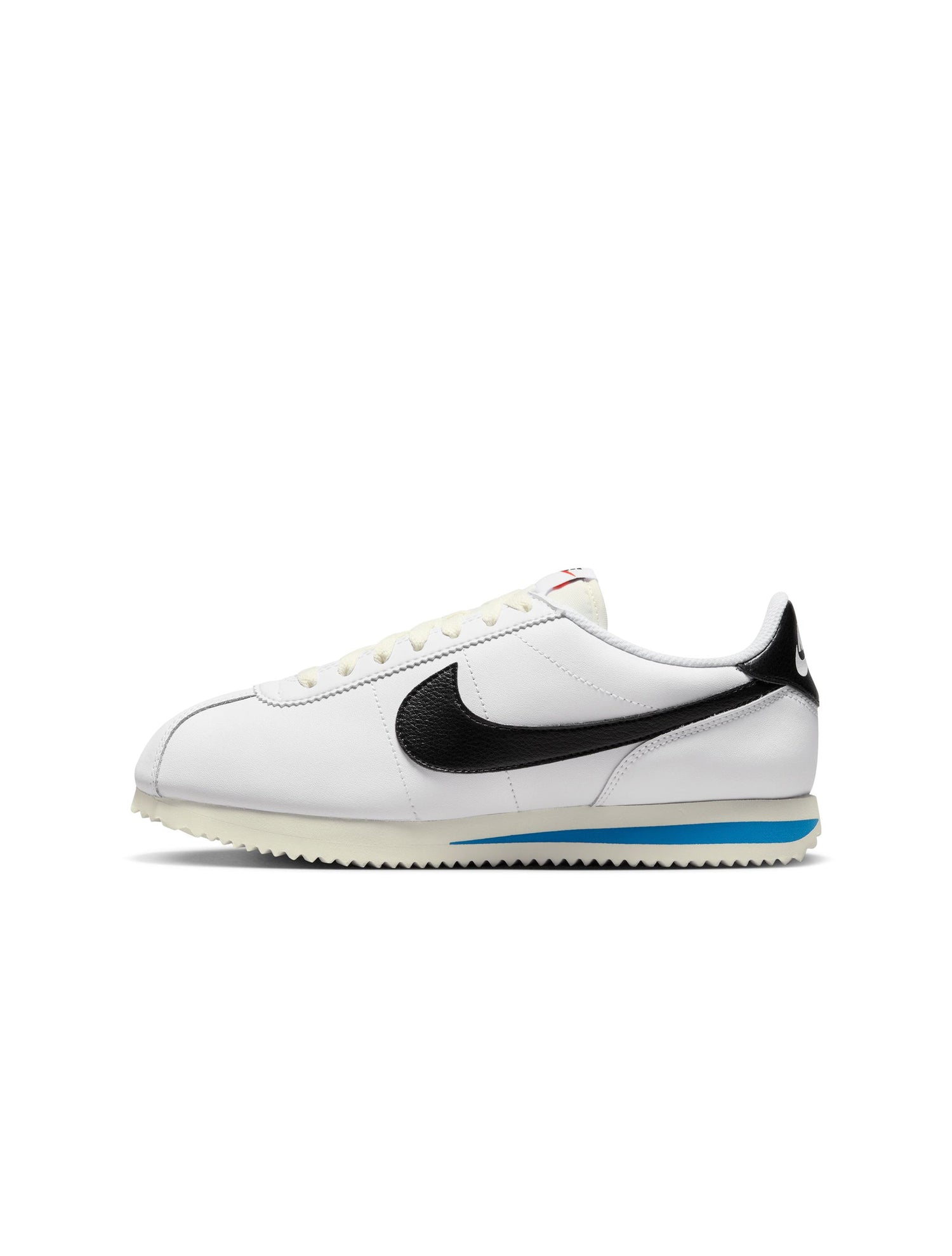 Nike Womens Cortez Leather - White/Black by Denim Exchange