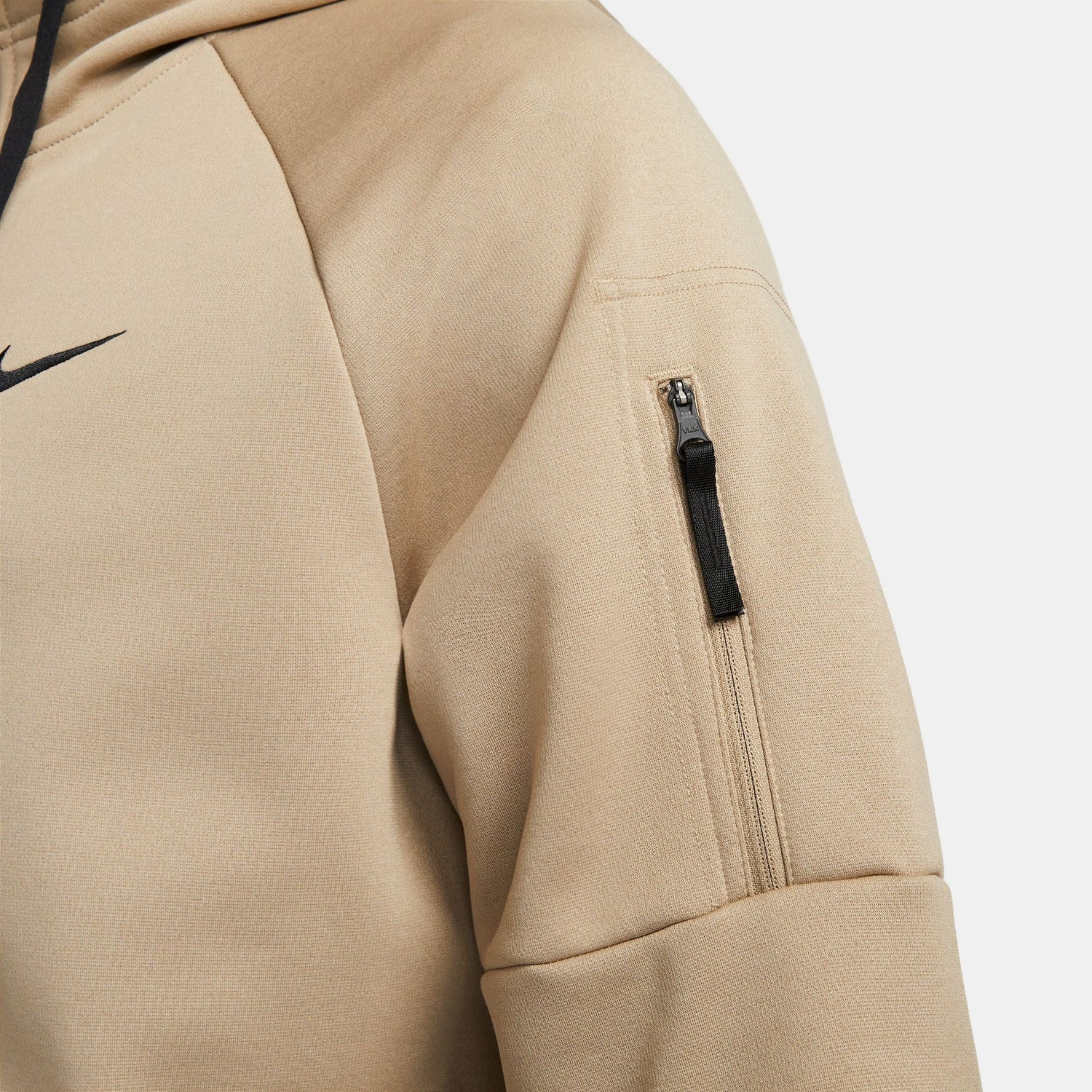 Nike Mens Therma Full Zip Fitness Top - Khaki by Denim Exchange