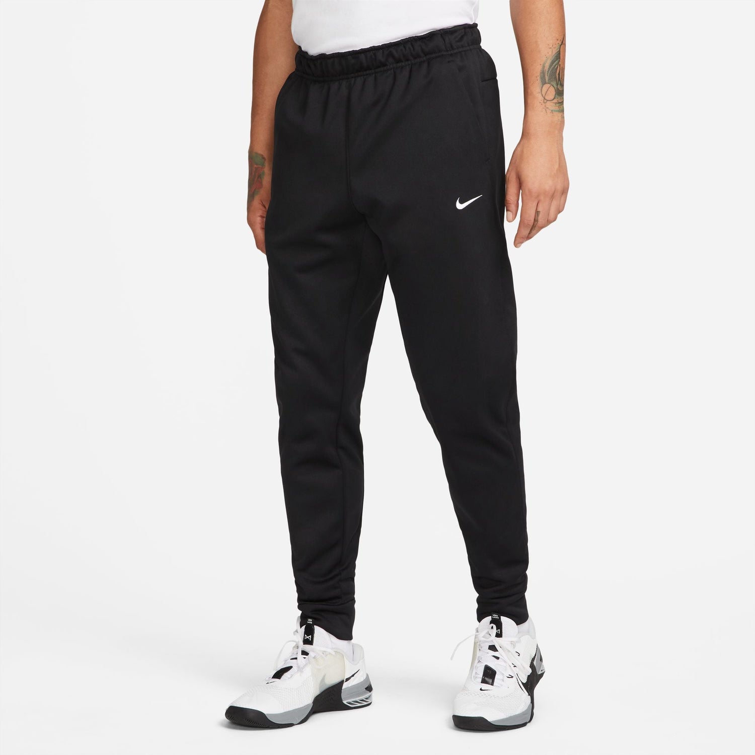 Nike Mens Therma Tapered Fitness Pants - Black by Denim Exchange