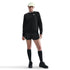 Nike Womens Club Fleece Crewneck - Black/White by Denim Exchange