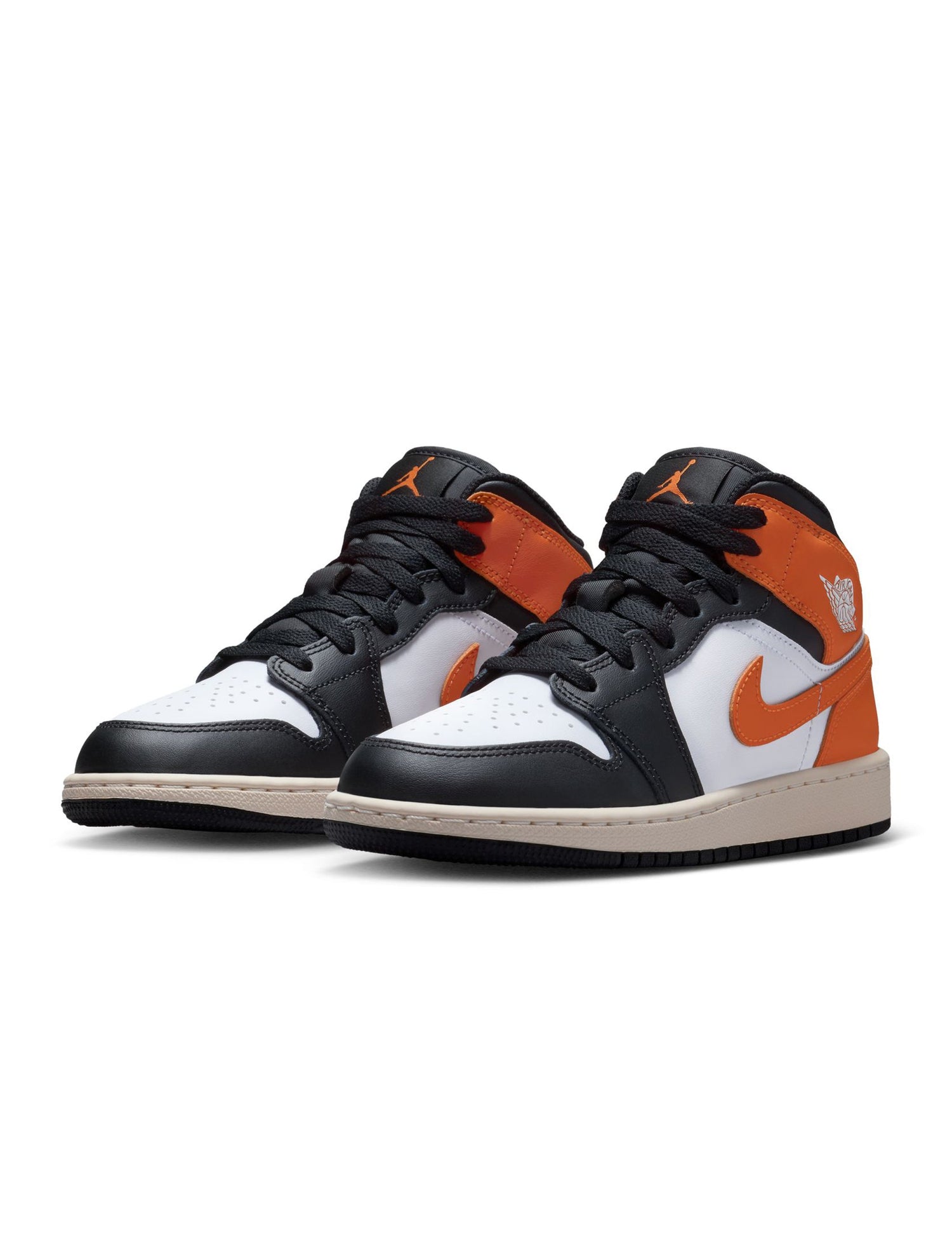 Air Jordan Big Kids 1 Mid - Starfish by Denim Exchange