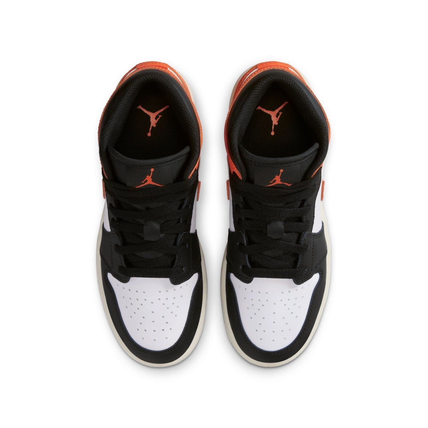 Air Jordan Big Kids 1 Mid - Starfish by Denim Exchange