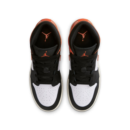 Air Jordan Big Kids 1 Mid - Starfish by Denim Exchange
