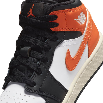 Air Jordan Big Kids 1 Mid - Starfish by Denim Exchange