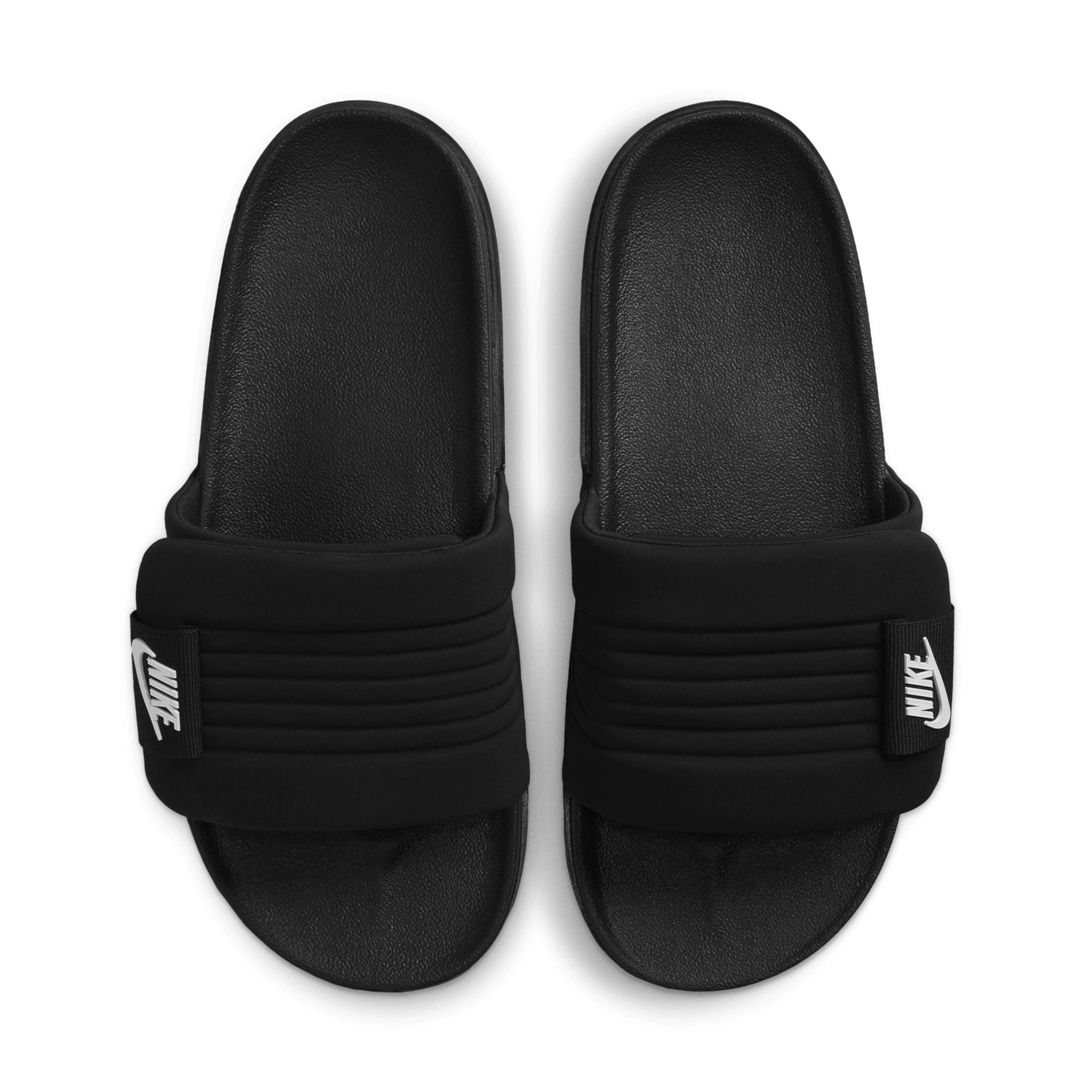 Nike Mens Offcourt Adjust Slides - Black by Denim Exchange