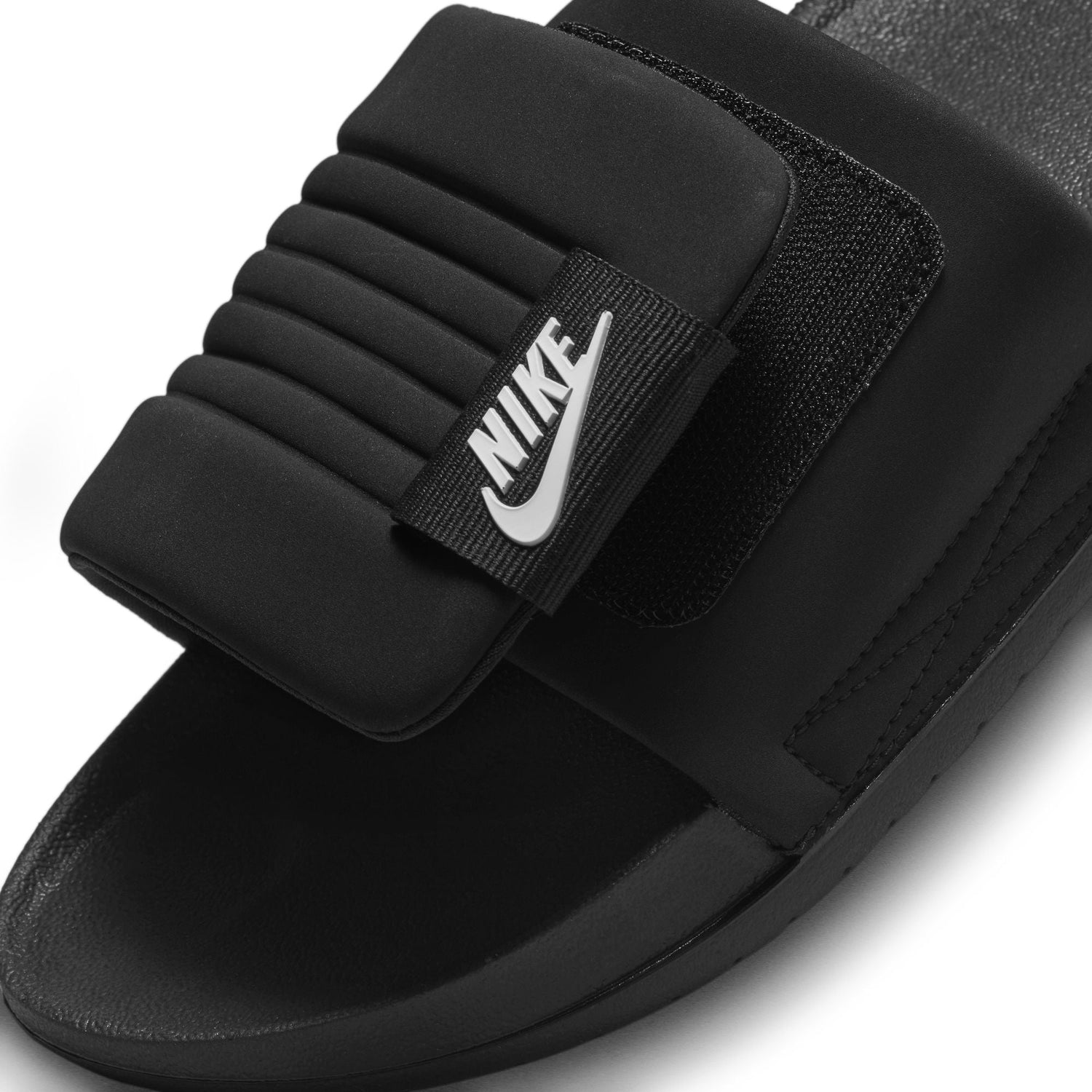 Nike Mens Offcourt Adjust Slides - Black by Denim Exchange