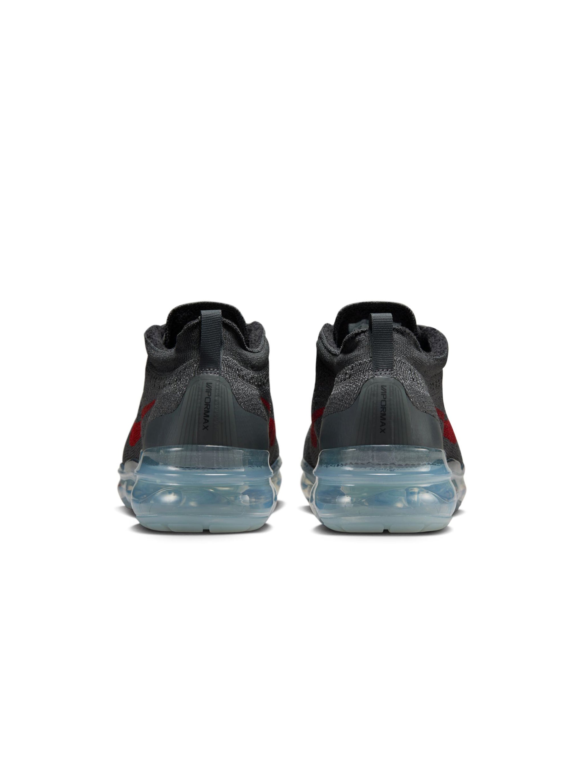 Nike Mens Air Vapormax 2023 Flyknit - Dark Grey/Gym Red by Denim Exchange