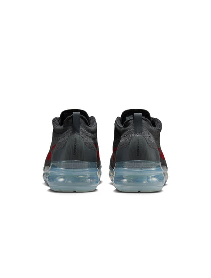 Nike Mens Air Vapormax 2023 Flyknit - Dark Grey/Gym Red by Denim Exchange