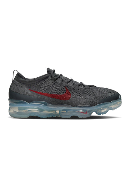 Nike Mens Air Vapormax 2023 Flyknit - Dark Grey/Gym Red by Denim Exchange